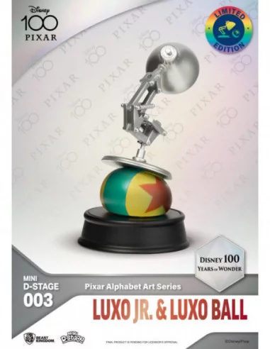 Disney Estatuas Mini Diorama Stage 10 cm 100 Years of Wonder Pixar Alphabet Art Surtido (6)