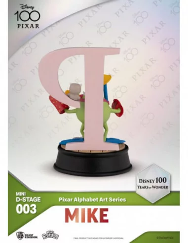 Disney Estatuas Mini Diorama Stage 10 cm 100 Years of Wonder Pixar Alphabet Art Surtido (6)