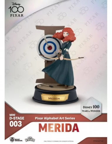 Disney Estatuas Mini Diorama Stage 10 cm 100 Years of Wonder Pixar Alphabet Art Surtido (6)
