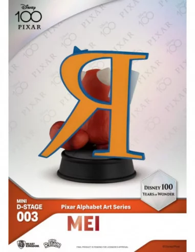 Disney Estatuas Mini Diorama Stage 10 cm 100 Years of Wonder Pixar Alphabet Art Surtido (6)