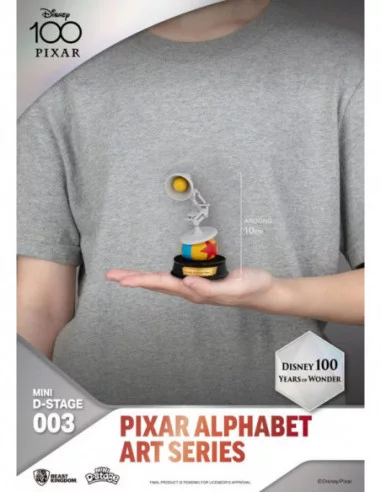 Disney Estatuas Mini Diorama Stage 10 cm 100 Years of Wonder Pixar Alphabet Art Surtido (6)