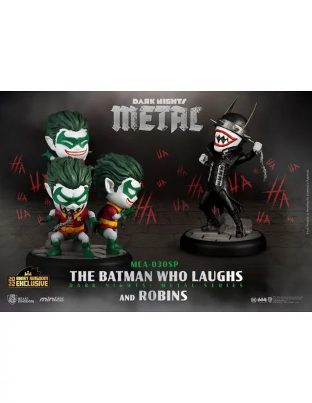 DC Comics Pack de 2 Figuras Mini Egg Attack Dark Nights: Metal The Batman Who Laughs & Robin Minions 8 cm