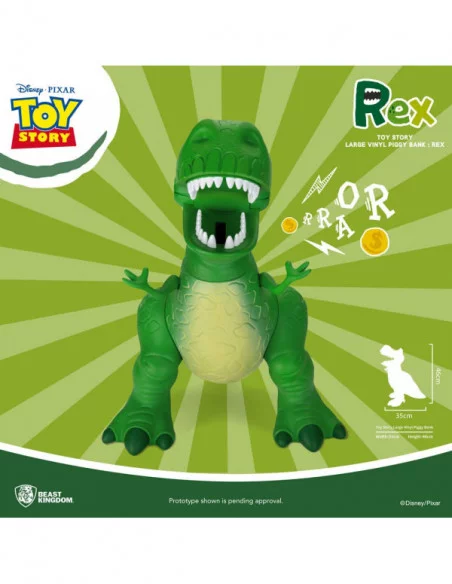 Toy Story Piggy Vinyl Rex 46 cm