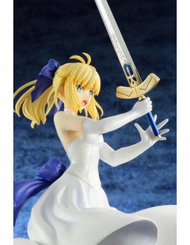 Fate/Stay Night Unlimited Blade Works Estatua PVC 1/8 Saber White Dress Renewal Version (re-run) 20 cm