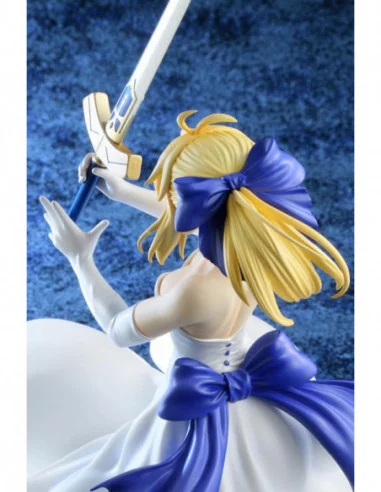 Fate/Stay Night Unlimited Blade Works Estatua PVC 1/8 Saber White Dress Renewal Version (re-run) 20 cm