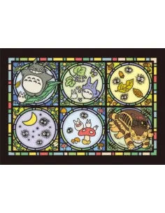 Mi vecino Totoro Puzzle Acrílico Art Crystal Totoro's Forest Letter