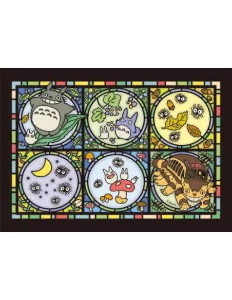 Mi vecino Totoro Puzzle Acrílico Art Crystal Totoro's Forest Letter