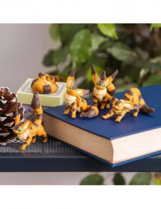 El castillo en el cielo Minifiguras Pose Collection Fox Squirrel 5 cm Expositor (6)