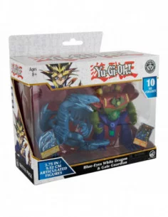 Yu-Gi-Oh! Pack de 2 Figuras Blue-Eyes White Dragon & Gate Guardian 10 cm 2