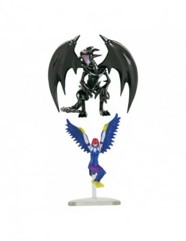 Yu-Gi-Oh! Pack de 2 Figuras Red-Eyes Black Dragon & Harpie Lady 10 cm