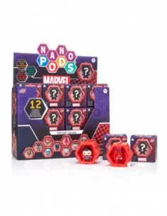 Marvel Mini Figuras NANO Wow! PODs in CDU Surtido 5 cm (24) 2