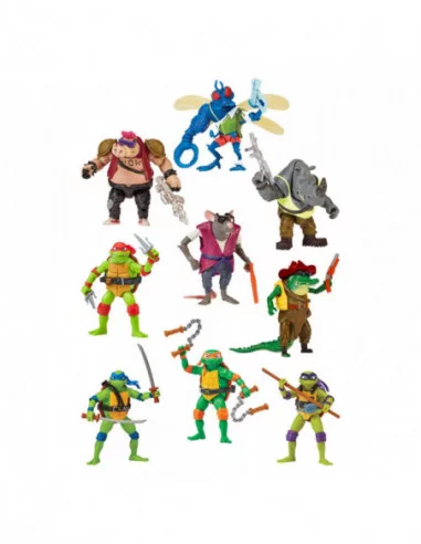 Ninja Turtles: Caos Mutante Figuras 10 cm Basic Surtido (12)