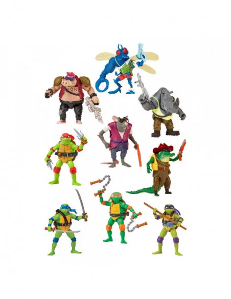 Ninja Turtles: Caos Mutante Figuras 10 cm Basic Surtido (12)