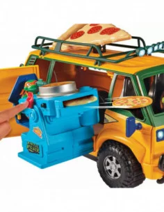 Ninja Turtles: Caos Mutante Vehículo Pizzafire Van 20 cm 2