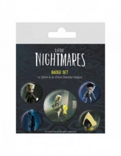 Little Nightmares Pack 5 Chapas Little Nightmares II