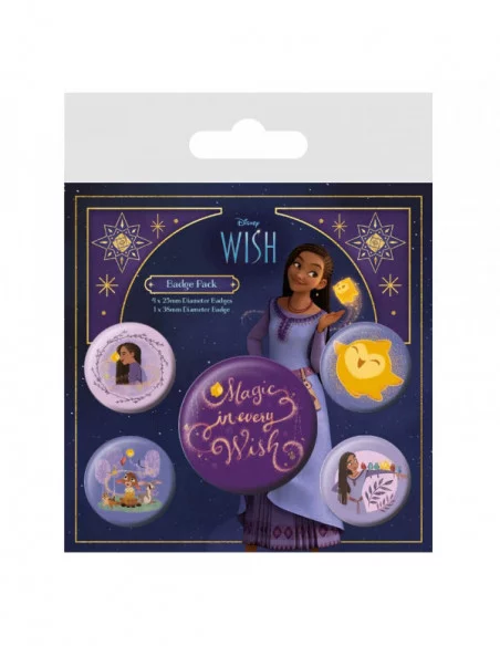 Wish Pack 5 Chapas Magic In Every Wish