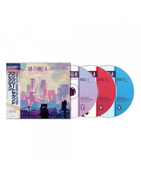 VA-11 HALL-A Complete Sound Collection by Garoad 3xCD VA-11 HALL-A Complete Sound Collection by Garoad 3xCD