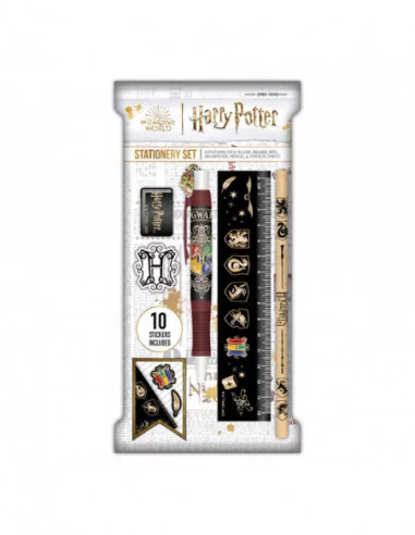 Harry Potter Set de Escritura Paper Pouch Colourful Crest Caja (6)