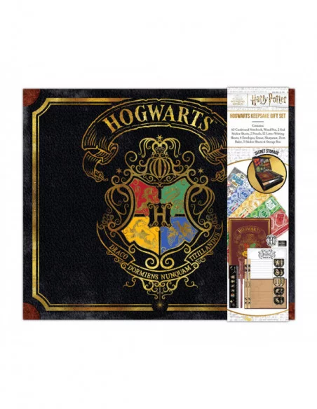 Harry Potter set de escritura Keepsake Colourful Crest