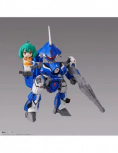 Macross Frontier TINY SESSION VF-25G MESSIAH VALKYRIE (MICHAEL USE) with RANKA 10 cm 2
