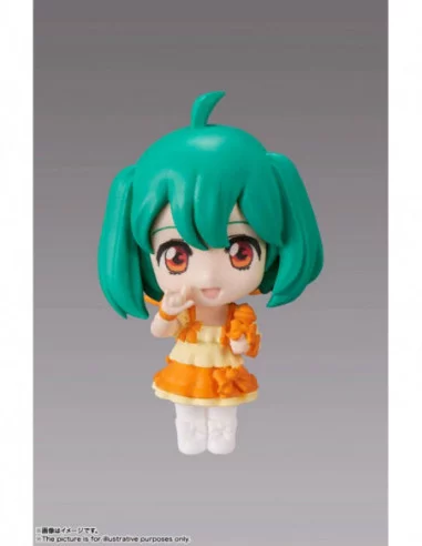 Macross Frontier TINY SESSION VF-25G MESSIAH VALKYRIE (MICHAEL USE) with RANKA 10 cm