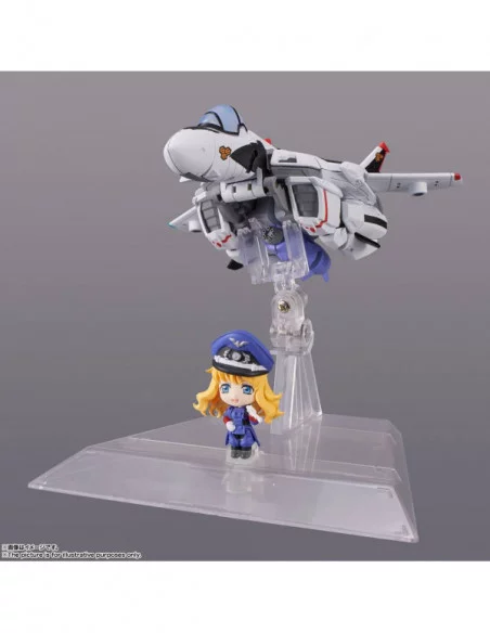 Macross Frontier TINY SESSION VF-25F MESSIAH VALKYRIE (ALTO USE) with SHERYL 10 cm