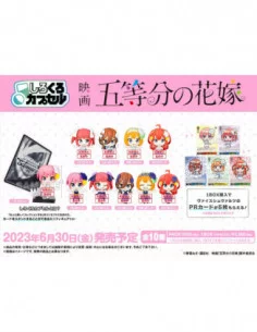 The Quintessential Quintuplets Pack de 10 Figuras Shiro Kuro Capsul 4 cm