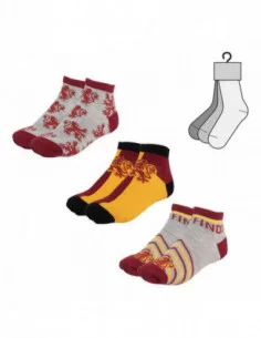 Harry Potter calcetines tobilleros paquete Gryffindor Surtido (6)