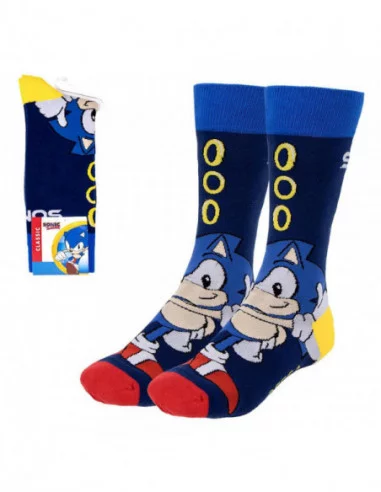 Sonic the Hedgehog calcetines Sonic Thumbs Up Surtido (6)