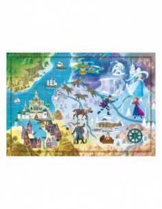 Disney Story Maps Puzzle Frozen: El reino del hielo (1000 piezas) 2