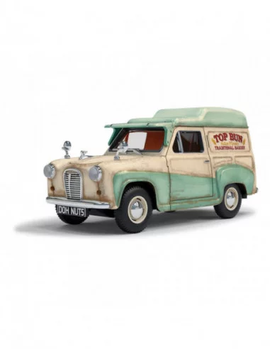 Wallace & Gromit Vehículo 1/43 Austin A35 Van Collection - Cheese Please!, Top Bun, Spick & Spanmobile