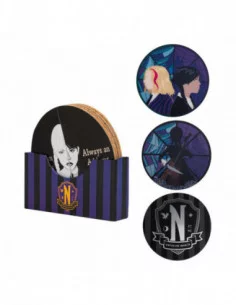 Wednesday Pack de 4 Posavasos