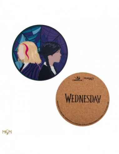 Wednesday Pack de 4 Posavasos