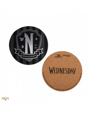 Wednesday Pack de 4 Posavasos