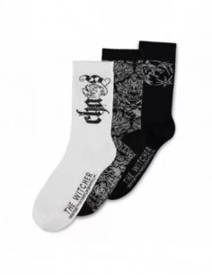 The Witcher Pack de 3 Pares de Calcetines Chaos Magic 39-42