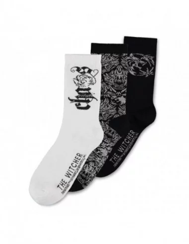 The Witcher Pack de 3 Pares de Calcetines Chaos Magic 39-42