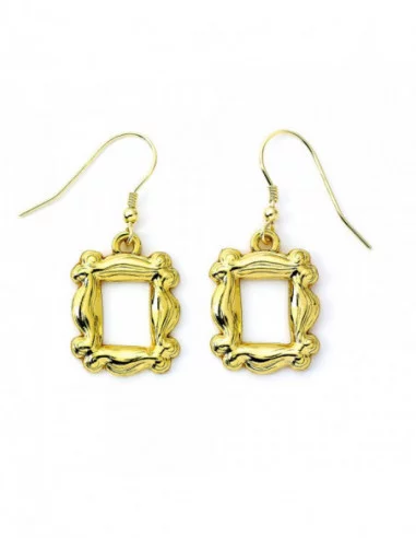 Friends Pendientes Dangle Frame (chapado en oro)