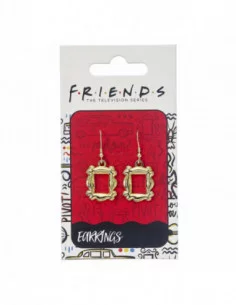 Friends Pendientes Dangle Frame (chapado en oro) 2