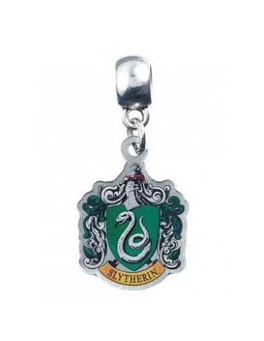 Harry Potter Colgante Slytherin Crest (bañado en plata)