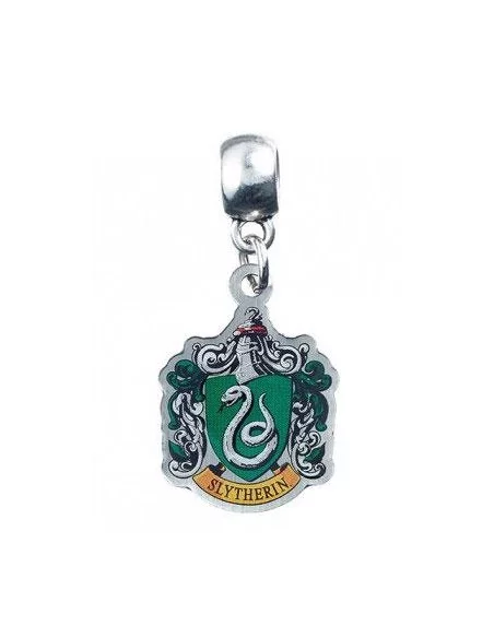 Harry Potter Colgante Slytherin Crest (bañado en plata)