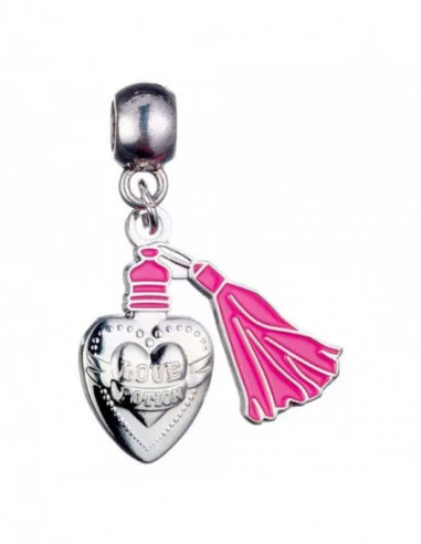 Harry Potter Pack de 4 Colgantes Snitch/Deathly Hallows/Platform 9 3/4/Love Potion (bañado en plata)