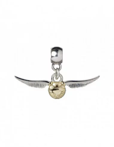 Harry Potter Pack de 4 Colgantes Snitch/Deathly Hallows/Platform 9 3/4/Love Potion (bañado en plata)