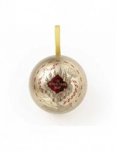 Harry Potter Bola de Navidad con Chapa Marauders Map 2