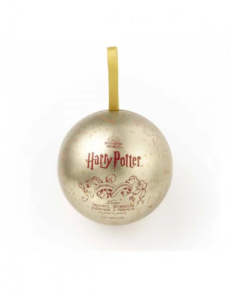 Harry Potter Bola de Navidad con Chapa Marauders Map