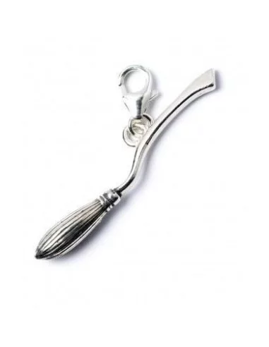 Harry Potter Colgante Clip-On Nimbus 2000 Broomstick (Plata de ley)
