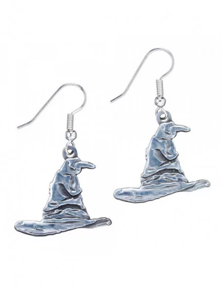 Harry Potter Pendientes Sorting Hat (bañado en plata)