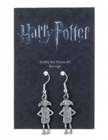 Harry Potter Pendientes Dobby the House-Elf (bañado en plata)