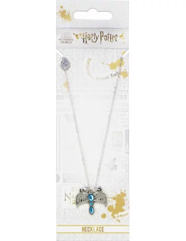 Harry Potter Collar con Colgante Diadem (Bañado en plata)