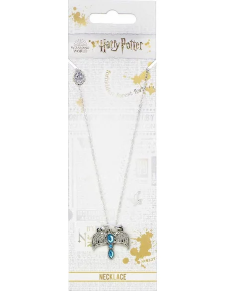 Harry Potter Collar con Colgante Diadem (Bañado en plata)