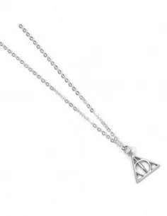 Harry Potter Collar con Colgante Deathly Hallows (bañado en plata) 2